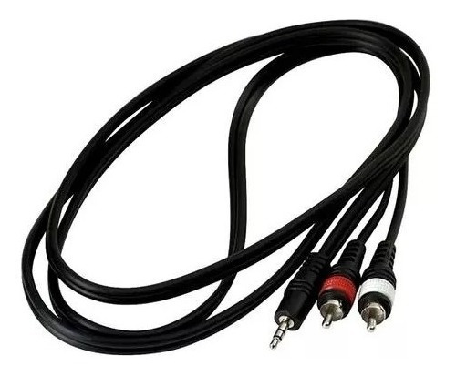 Cable Mini Plug 3.5 St A 2 Rca 3 Metros Warwick Premium