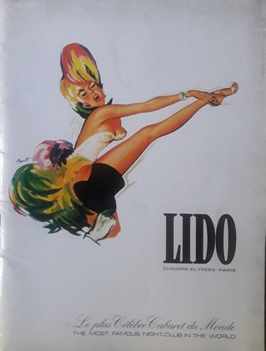 Programa Teatro Lido De Paris, Año 1.982