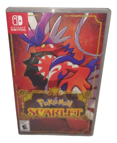 Pokemon Scarlet Solo Caja Original Nintendo Switch