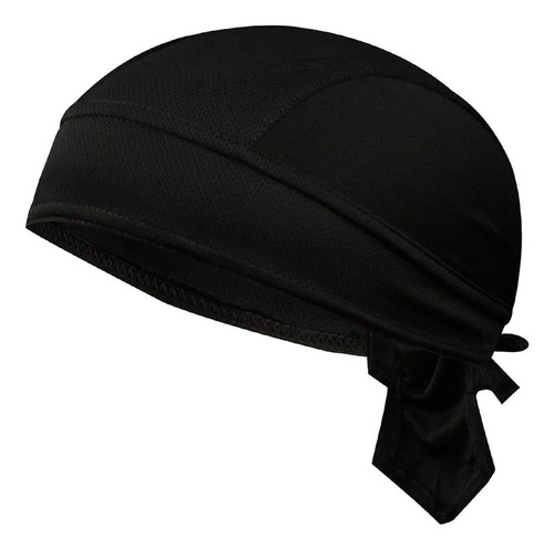 Gorro Cofia Bandana Durag Lycra Hip Hop Deportivo Unisex Negro Universal Lisa