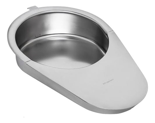 Comadre Aço Inox 40x28cm 3,5l Coletor Urina E Fezes Fami