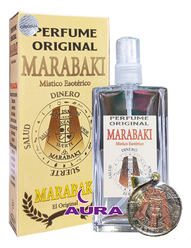 Perfume Con Talismán Marabaki - Abundancia Amor Suerte Todo