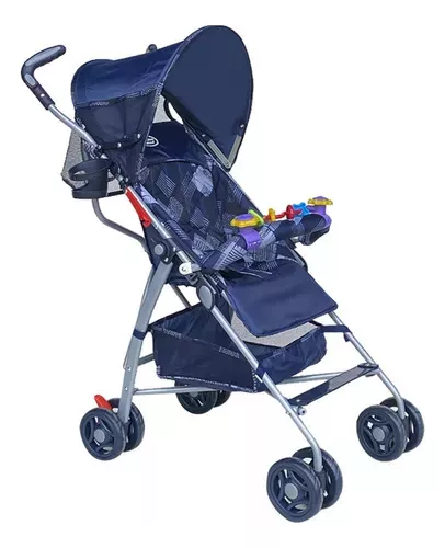 Coche Para Bebe Marca Bebesit Paseador Click Negro