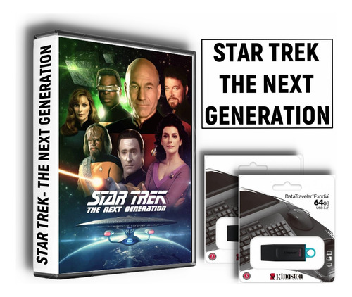 Star Trek La Nueva Generacion Serie En Usb Hd