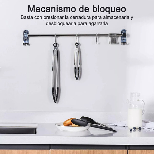 Utensilios Silicona Y Acero Inoxidable Para Cocina 5 Piezas