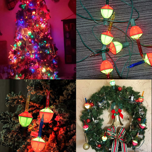 Luces De Burbujas De Navidad De Pallerina Multicolor, 11 De