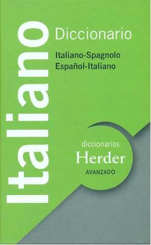 Libro Diccionario Avanzado Italiano