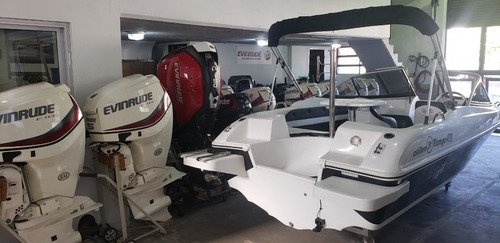 Imagen 15 de 15 de Lancha Open 3v Tango 470 Power Tec 40 Hp Nautica Milione 9