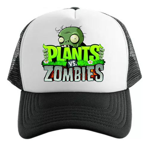 Gorra Trucker Personalizada Plants Vs Zombies