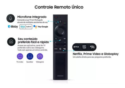 Imagem 4 de 4 de Smart Tv 60 Polegadas 4k Wifi Tizen Crystal Uhd Samsung