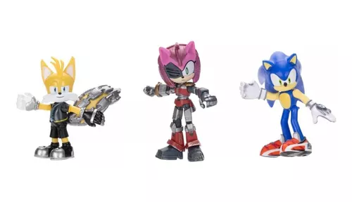 Boneco Sonic Prime Original Importado 11 Cm Sem Caixa