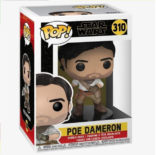 Funko Pop 310 Poe Dameron Star Wars Playking