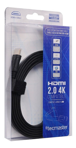 Cable Hdmi V2.0 4k Tecmaster