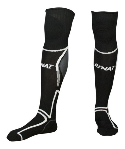 Nueva Linea De Medias Calcetas Profesionales Para Portero Modelo Rinat Classic Negro - Mundo Arquero