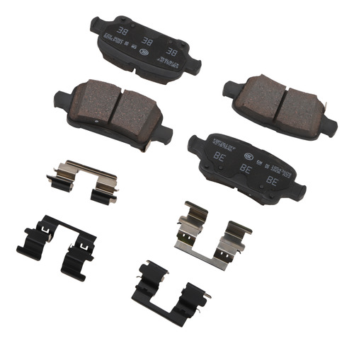 Kit Pastillas Freno Disco Trasero Bolt Ev 17-19 Chevrolet Cr