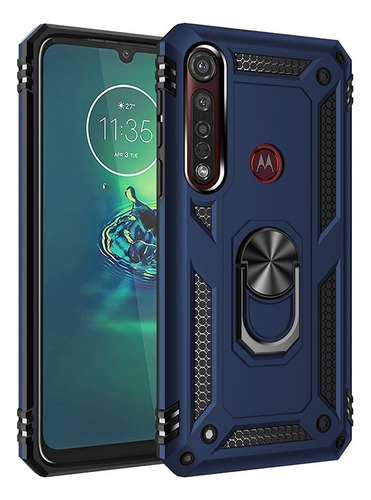 Funda Case Protectora Para Moto G8 Plus/ G8 Play + Mica 21d