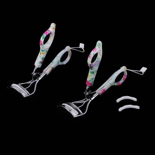 2pcs Rizador De Pestañas Flores Pinzas Rizadoras Clip De