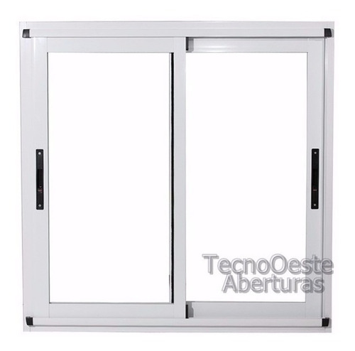 Ventana Modena Aluminio Pesado Blanco 120x100 Cm Tecnooeste