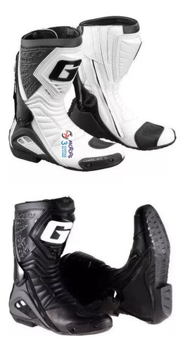 Jm Botas Moto Pista Racing Gaerne Grw Negro Blanco G.rw