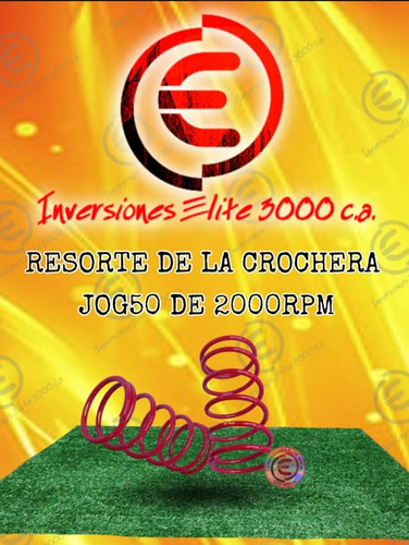 Resorte De La Corchera De 2000 Rpm Jog 50 Artitis 