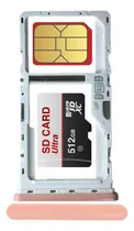 Comprar Bandeja Porta Sim Chip Card Compatible Moto E7 Plus Dual Sim