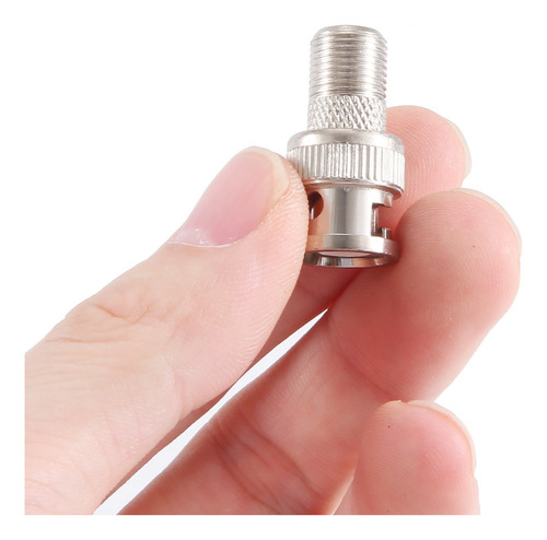 Conector De Cable Coaxial Queenly-bnc Macho A F Hembra Para