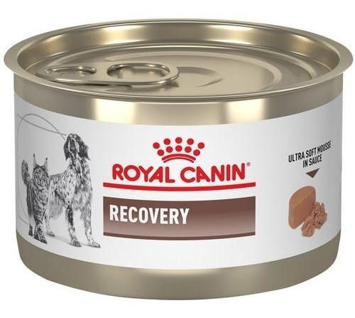 Alimento Royal Canin Veterinary Diet Canine Recovery para perro adulto todos los tamaños sabor mix en lata de 145g