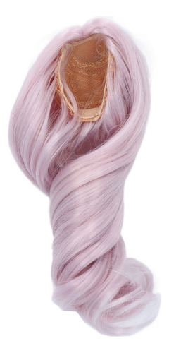 Peluca De Seda Suave Para Muñecas, 1/6, 15.517.5 Cm, Circunf