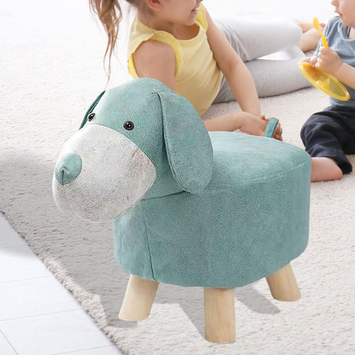 Reposapiés Con Forma Animal, Creativo Y Bonito Puf Perro