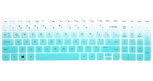 Protector Para Teclado Hp Pavilion De 15.6 '' Azul Menta