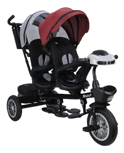 Triciclo Paseador   Ebaby 303 Galaxy  Metalico Entrega Ya