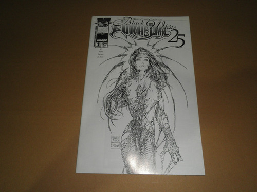 Witchblade #25 Black & White 1995 Michael Turner