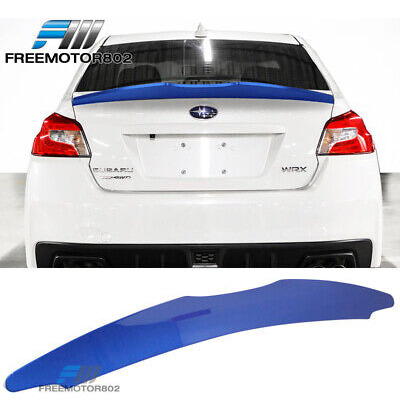 Fits 15-21 Subaru Wrx Sti 4dr Sedan Painted Wr Blue Pear Zzg