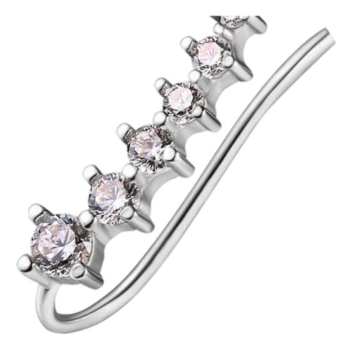 2 Piezas Ear Cuffs Ear Cuff Clip Para Fecha Día De Blanco