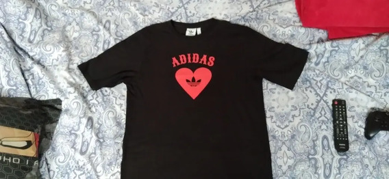 Adidas Playera Negra | MercadoLibre 📦