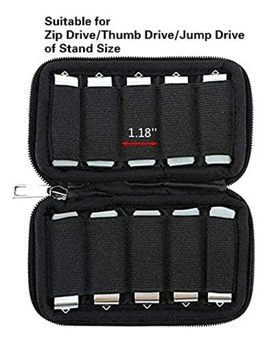 Funda Uactor Para Memoria Flash Usb Con Etiquetas, Soport...