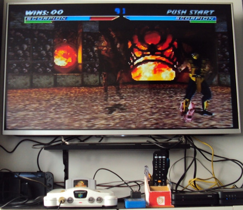 Mortal Kombat 4 Original Americano Para Nintendo 64 (Usado)