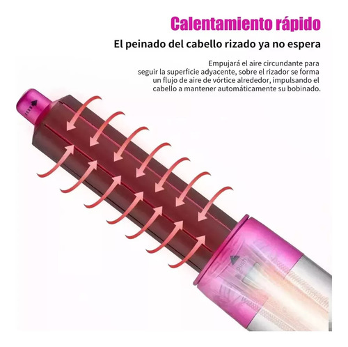 Cepillo Secador De Pelo Eléctrico 5 En 1 Peine De Aire