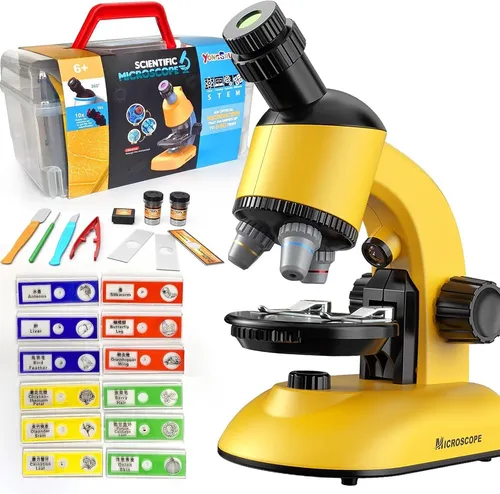 comprar Microscopio Para Niños, Kit De Microscopio Led De 40x-1200x