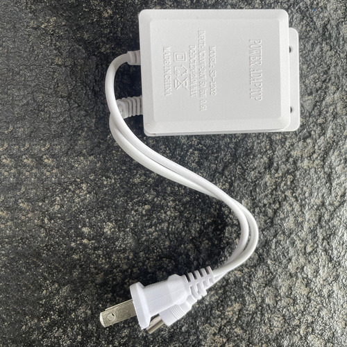 2 Cargador Adaptador De Ca De 12v 2a, Enchufe De Salida