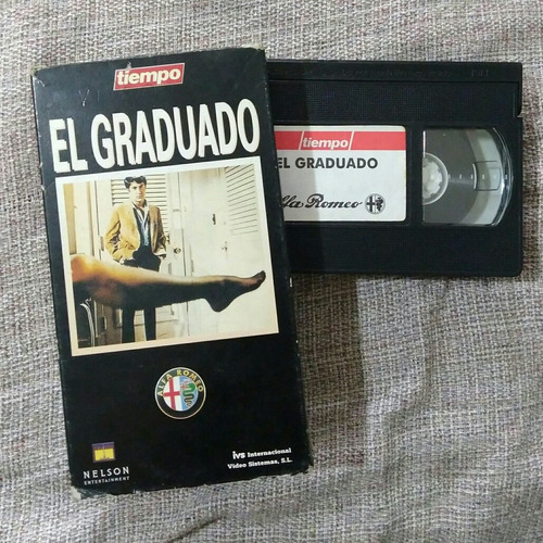 Video Vhs El Graduado Anne Bancroft, Dustin Hoffman