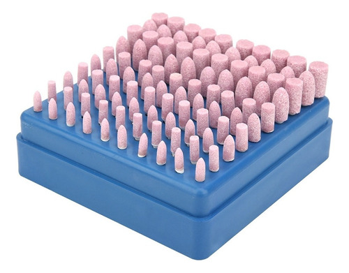 100pcs Cabeza De Molienda Rosa Alúmina Fundida Pa Piedra Abr