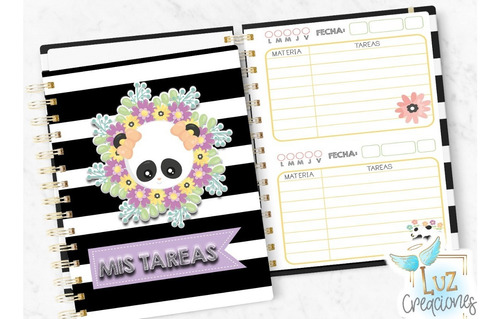 Libreta De Tareas Mod. Pandita