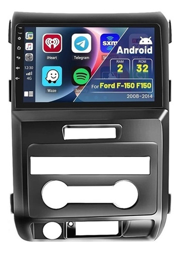 Estereo Android Ford F-150 Lobo 2009-14 Wifi Carplay 2+32g