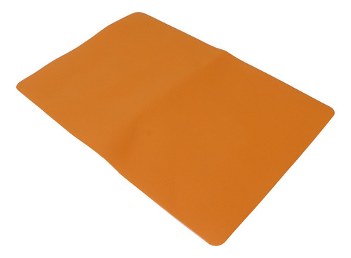 Tapete De Maquillaje Para Uñas, Color Naranja, Suave, De Dob
