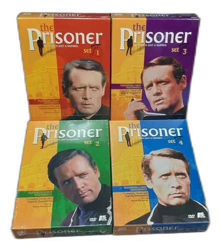 El Prisionero 8 Dvd 14 Ep.escenas Nunca Vistas Box Nuevos