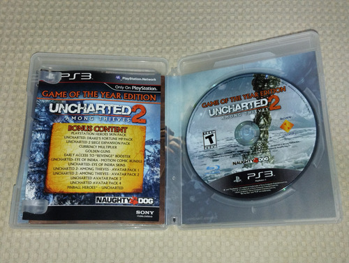 Coleção Uncharted 1, 2 E 3 Ps3 Mídia Física (Usado)
