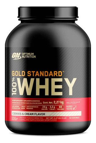 Proteina Whey Gold Standard 5lb - Unidad a $349800
