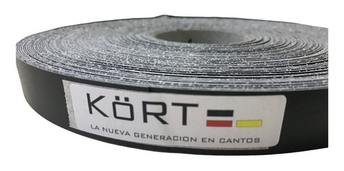 Tapacanto Filo Pvc Preencolado 50mm X 50mts Negro