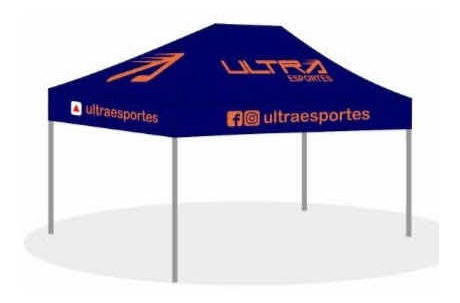 Tenda Piramidal 6x3 Metros Com Personalização